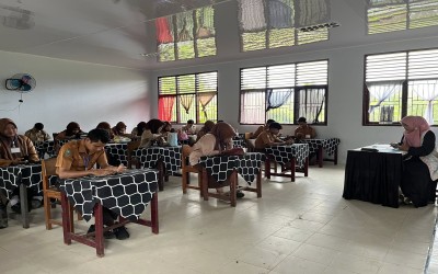 Pelaksanaan Ujian Madrasah (UM) di MAN 5 Kampar Berjalan Sangat Tertip