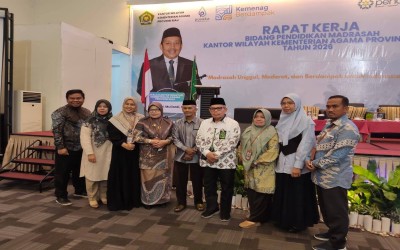 Kepala MAN 5 Kampar Ikut Menghadiri Rapat Kerja Bidang Pendidikan Madrasah